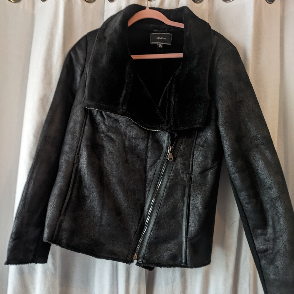Faux Fur lined jacket